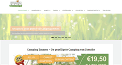 Desktop Screenshot of campingemmen.nl